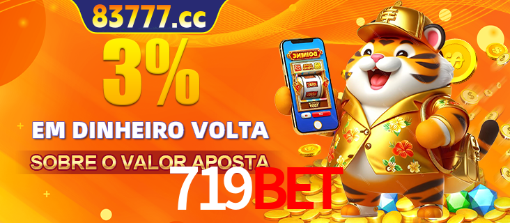 Promoção para baixar e instalar o aplicativo do cassino 719BET. O banner oferece uma recompensa de R1aR1aR8, com a imagem de uma cobra sobre moedas de ouro.