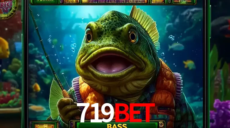 Personagem de peixe pescador do popular jogo de slot com tema de pescaria, uma das emocionantes opções de caça-níqueis para jogar e ganhar no cassino 719BET.